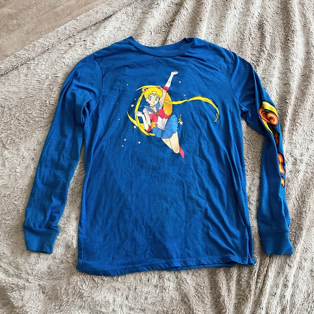 SAILOR MOON Anime Sweatshirt - Kawaii Fashion, Japanese Style (Size M)